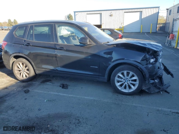 2016 BMW X3 xDrive28i with VIN 5UXWX9C55G0D74567, listed as a Copart auction lot 50083835 with 137,740 mi miles and Salvage Title. Bid and sale history available at carsss.com. Image 4.