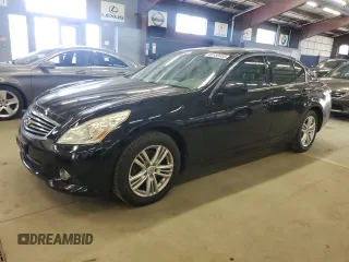 2011 Infiniti G25 x z VIN JN1DV6ARXBM650178, wystawiony jako Copart lot #60138465 z przebiegiem 237 303 mil mil oraz Szkoda całkowita • Salvage title. Historia ofert i sprzedaży dostępna na DreamBid. Obrazek 1.
