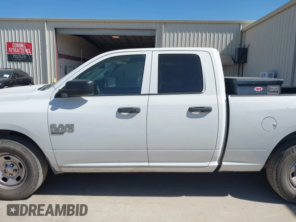 2019 Ram 1500 Classic Express with VIN 1C6RR6FG7KS610478, listed as a IAAI auction lot 41953703 with 49,123 mi miles. Bid and sale history available at carsss.com. Image 14.