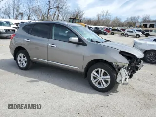 2012 Nissan Rogue S with VIN JN8AS5MT7CW286872, listed as a Copart auction lot 47733975 with 198,168 mi miles and Salvage Title. Bid and sale history available at DreamBid. Image 4.