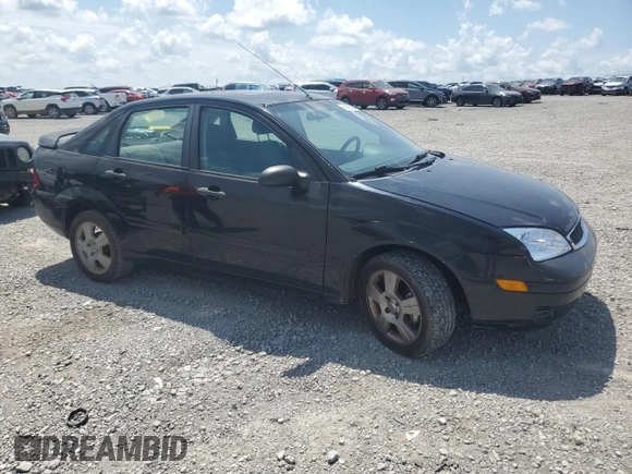 2006 Ford Focus S with VIN 1FAFP34N76W246035, listed as a Copart auction lot 61985015 with 196,498 mi miles and Salvage title. Bid and sale history available at DreamBid. Image 4.