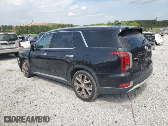 2022 Hyundai Palisade SEL z VIN KM8R44HE2NU418557, wystawiony jako Copart lot #54136245 z przebiegiem 93 800 mil mil oraz Czysty tytuł • Clean title. Historia ofert i sprzedaży dostępna na DreamBid. Obrazek 2.