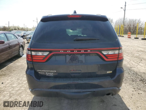 2014 Dodge Durango SXT with VIN 1C4RDJAGXEC590226, listed as a Copart auction lot 51309025 with 105,521 mi miles and Non repairable. Bid and sale history available at DreamBid. Image 6.