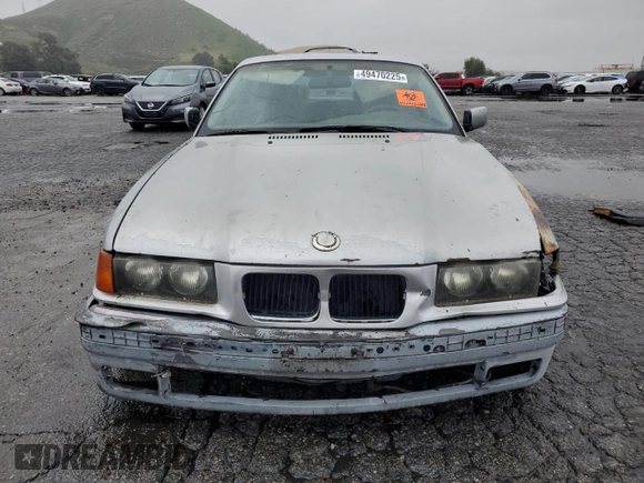 1998 BMW 3 Series 328is with VIN WBABG132XWET07045, listed as a Copart auction lot 49470225 with 186,922 mi miles and Clean Title. Bid and sale history available at carsss.com. Image 5.