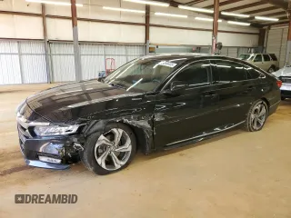 2018 Honda Accord EX with VIN 1HGCV1F48JA017222, listed as a Copart auction lot 45899405 with 66,772 mi miles and Salvage Title. Bid and sale history available at DreamBid. Image 1.