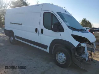 2023 Ram ProMaster Cargo with VIN 3C6MRVJG9PE554470, listed as a Copart auction lot 44228715 with Not Provided miles and Salvage Title. Bid and sale history available at DreamBid. Image 4.