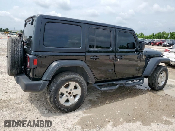2022 Jeep Wrangler Unlimited Sport S z VIN 1C4HJXDG5NW180130, wystawiony jako Copart lot #59883815 z przebiegiem 47 625 mil mil oraz Czysty tytuł • Clean title. Historia ofert i sprzedaży dostępna na DreamBid. Obrazek 3.