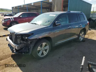 2012 Toyota Highlander Limited with VIN 5TDDK3EHXCS139369, listed as a Copart auction lot 62720335 with 133,982 mi miles and Salvage title. Bid and sale history available at DreamBid. Image 1.