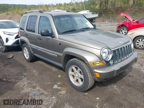 2005 Jeep Liberty Limited z VIN 1J4GK58K05W593417, wystawiony jako IAAI lot #41811582 z przebiegiem 116 027 mil mil oraz . Historia ofert i sprzedaży dostępna na DreamBid. Obrazek 1.