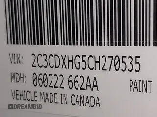 2012 Dodge Charger SXT with VIN 2C3CDXHG5CH270535, listed as a IAAI auction lot 41610075 with 150,870 mi miles. Bid and sale history available at carsss.com. Image 9.
