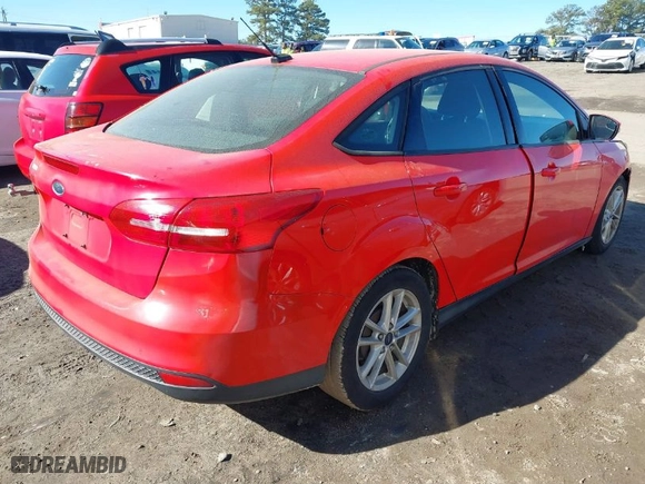 2017 Ford Focus SE with VIN 1FADP3F2XHL248070, listed as a IAAI auction lot 41884663 with 134,891 mi miles. Bid and sale history available at carsss.com. Image 4.