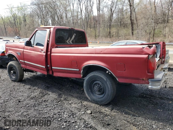 1997 Ford F-350 with VIN 1FTHF36F4VEB28332, listed as a Copart auction lot 51759825 with Not provided miles and Salvage title. Bid and sale history available at DreamBid. Image 2.