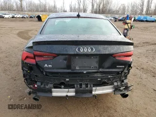 2019 Audi A5 Premium Plus with VIN WAUTNAF52KA030215, listed as a Copart auction lot 51474545 with 53,320 mi miles and Clean Title. Bid and sale history available at DreamBid. Image 6.