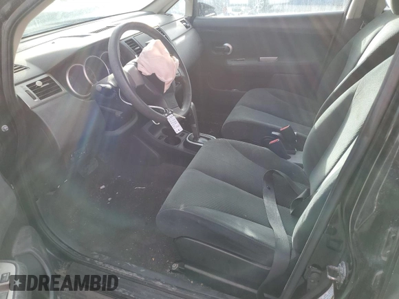 2011 Nissan Versa S with VIN 3N1BC1AP6BL444607, listed as a Copart auction lot 44256475 with 161,306 mi miles and Salvage title. Bid and sale history available at DreamBid. Image 7.