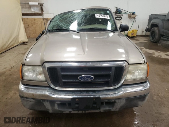 2004 Ford Ranger XLT Appearance with VIN 1FTZR44E34PB22584, listed as a Copart auction lot 48464435 with 160,682 mi miles and Clean Title. Bid and sale history available at carsss.com. Image 5.