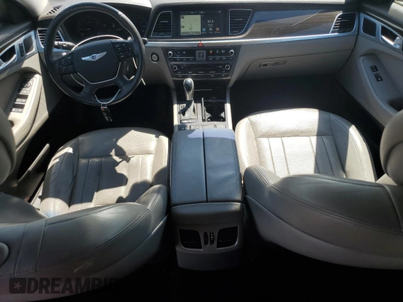 2016 Hyundai Genesis 3.8L z VIN KMHGN4JE9GU117351, wystawiony jako Copart lot #52179085 z przebiegiem 121 280 mil mil oraz Szkody całkowita. Historia ofert i sprzedaży dostępna na DreamBid. Obrazek 8.