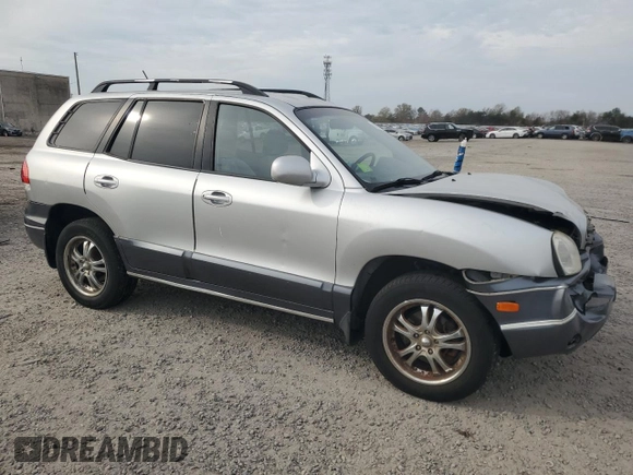 2006 Hyundai Santa Fe GLS with VIN KM8SC13D26U047158, listed as a Copart auction lot 80787974 with 139,427 mi miles and Salvage Title. Bid and sale history available at carsss.com. Image 4.