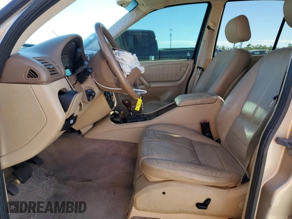 2002 Mercedes-Benz M-Class with VIN 4JGAB75E82A337603, listed as a Copart auction lot 44125814 with 206,577 mi miles and Non Repairable. Bid and sale history available at carsss.com. Image 7.