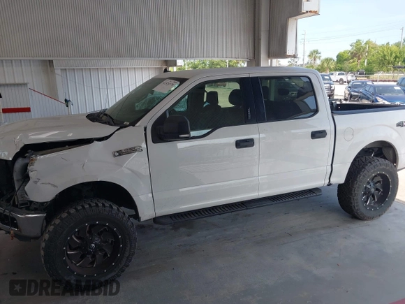 2019 Ford F-150 XL with VIN 1FTEW1E55KFB69767, listed as a IAAI auction lot 42326370 with 143,523 mi miles and . Bid and sale history available at DreamBid. Image 14.