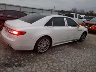 2017 Lincoln Continental Reserve with VIN 1LN6L9NP1H5637548, listed as a Copart auction lot 80906114 with 91,524 mi miles and Salvage Title. Bid and sale history available at carsss.com. Image 3.