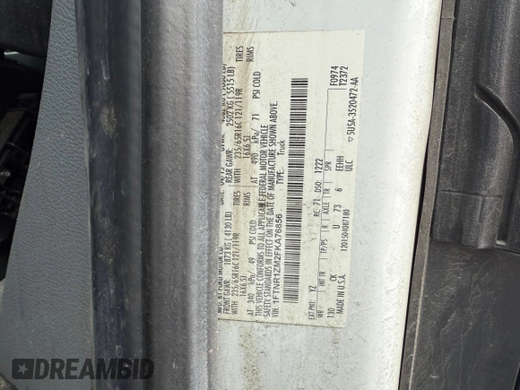 2015 Ford Transit Cargo with VIN 1FTNR1ZM2FKA76856, listed as a Copart auction lot 52003535 with 200,745 mi miles and Clean title. Bid and sale history available at DreamBid. Image 10.