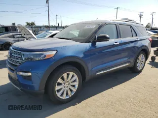 2020 Ford Explorer Limited with VIN 1FM5K7FW7LGA06793, listed as a Copart auction lot 56367265 with 21,768 mi miles and Salvage Title. Bid and sale history available at DreamBid. Image 1.