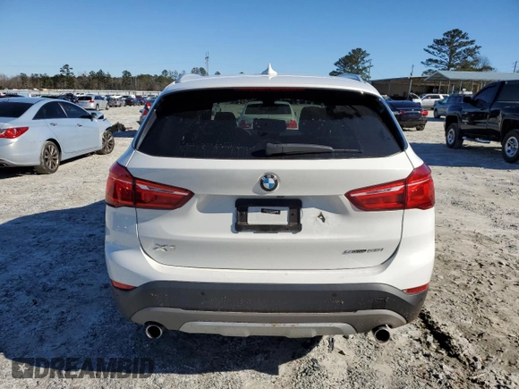 2019 BMW X1 sDrive28i with VIN WBXHU7C5XK5N42562, listed as a Copart auction lot 36300403 with 55,782 mi miles. Bid and sale history available at carsss.com. Image 6.
