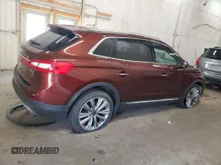 2016 Lincoln MKX Reserve with VIN 2LMTJ8LP3GBL42097, listed as a Copart auction lot 53997905 with 68,700 mi miles and Salvage Title. Bid and sale history available at carsss.com. Image 3.