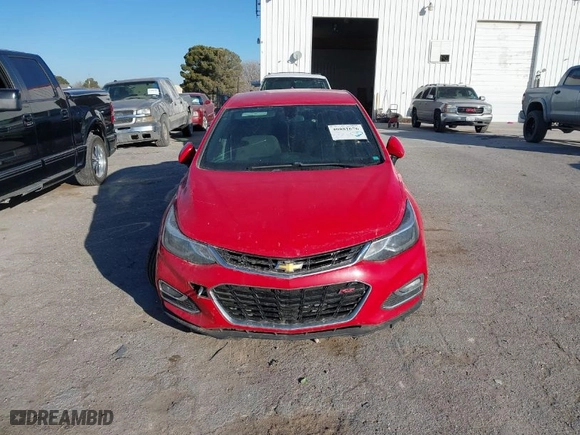 2017 Chevrolet Cruze LT with VIN 1G1BE5SMXH7257203, listed as a IAAI auction lot 41321538 with NaN miles. Bid and sale history available at carsss.com. Image 12.