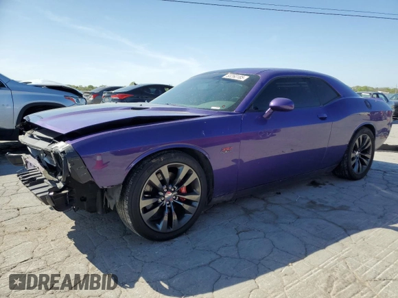 2014 Dodge Challenger SRT-8 z VIN 2C3CDYCJ7EH139280, wystawiony jako Copart lot #53260185 z przebiegiem 90 001 mil mil oraz Szkoda całkowita • Salvage title. Historia ofert i sprzedaży dostępna na DreamBid. Obrazek 1.