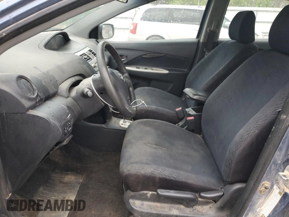 2007 Toyota Yaris with VIN JTDBT923071139724, listed as a Copart auction lot 51809545 with 220,598 mi miles and Salvage Title. Bid and sale history available at DreamBid. Image 7.