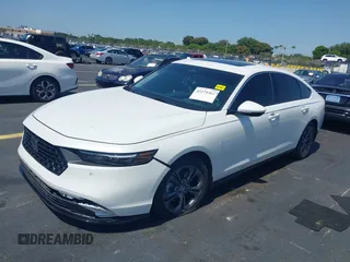 2024 Honda Accord EX-L with VIN 1HGCY2F68RA052031, listed as a IAAI auction lot 42279362 with 15,322 mi miles and . Bid and sale history available at DreamBid. Image 2.