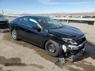 2017 Honda Civic Sedan LX with VIN 19XFC2F54HE009643, listed as a Copart auction lot 49723675 with 63,423 mi miles and Salvage Title. Bid and sale history available at carsss.com. Image 4.