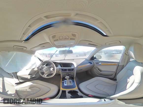 2010 Audi A4 2.0T Premium with VIN WAUBFAFL4AN070858, listed as a Copart auction lot 86452114 with 0 mi miles and Salvage Title. Bid and sale history available at carsss.com. Image 12.
