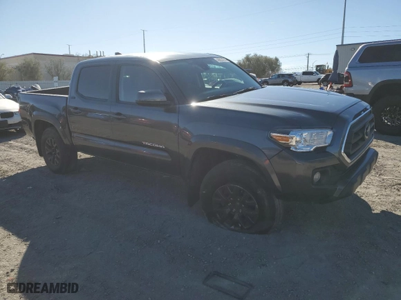 2021 Toyota Tacoma 2WD SR5 with VIN 3TMAZ5CN0MM156010, listed as a Copart auction lot 46634205 with 38,764 mi miles and Salvage Title. Bid and sale history available at carsss.com. Image 4.