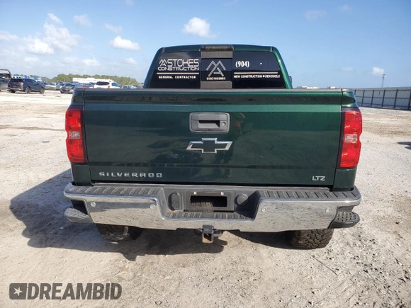 2015 Chevrolet Silverado 1500 LTZ with VIN 3GCUKSEC1FG173590, listed as a Copart auction lot 79028274 with 197,431 mi miles and Salvage Title. Bid and sale history available at carsss.com. Image 6.