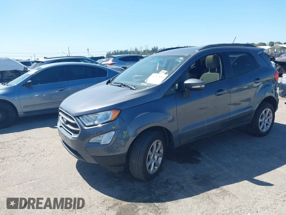 2020 Ford EcoSport SE with VIN MAJ6S3GL3LC317804, listed as a IAAI auction lot 41737555 with 67,582 mi miles and . Bid and sale history available at DreamBid. Image 18.