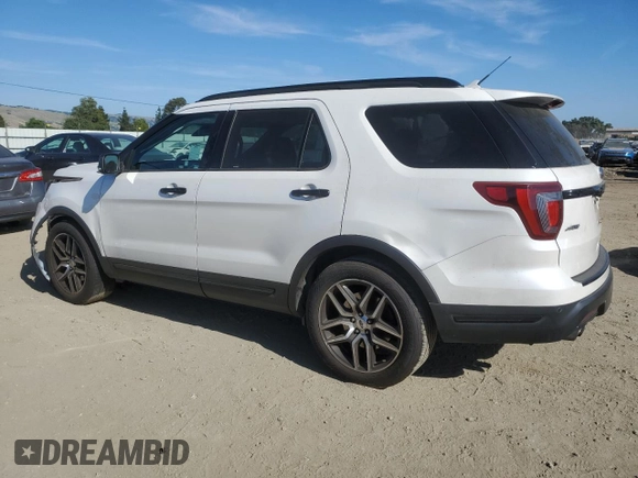 2018 Ford Explorer Sport с VIN 1FM5K8GT6JGC06605, выставлен на аукционе Copart как лот 56073775 с пробегом 88 604 миль миль и Списание • Salvage title. История ставок и продаж доступна на DreamBid. Изображение 2.