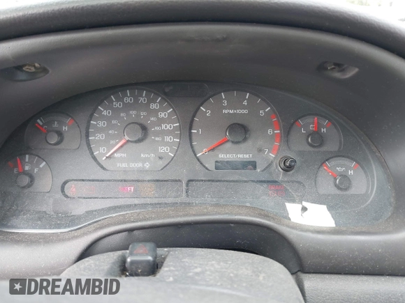 2000 Ford Mustang with VIN 1FAFP4048YF108557, listed as a IAAI auction lot 41684412 with 1 mi miles. Bid and sale history available at carsss.com. Image 7.