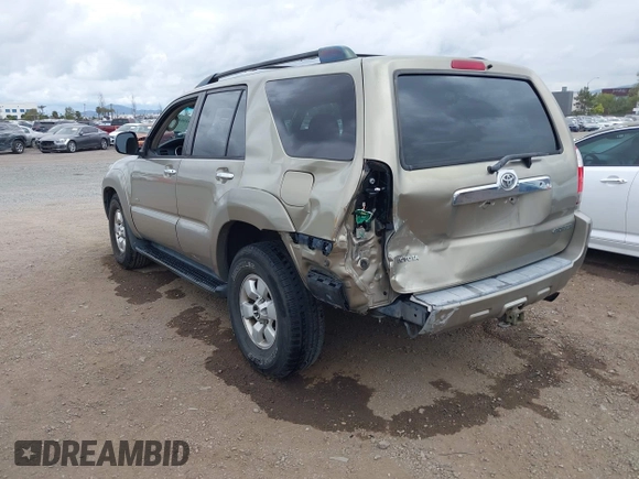 2006 Toyota 4Runner SR5 with VIN JTEZU14R268053525, listed as a IAAI auction lot 42064166 with 268,437 mi miles and . Bid and sale history available at DreamBid. Image 3.