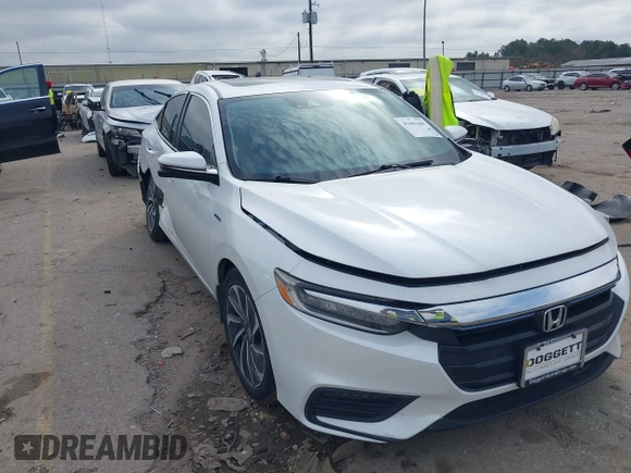 2020 Honda Insight Touring with VIN 19XZE4F90LE009301, listed as a IAAI auction lot 41661665 with 73,673 mi miles and . Bid and sale history available at carsss.com. Image 17.