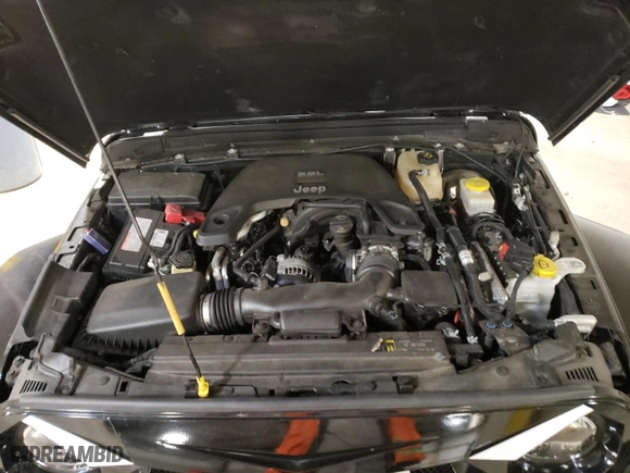 2018 Jeep Wrangler Unlimited Sport with VIN 1C4HJXDGXJW162958, listed as a Copart auction lot 38131504 with 46,242 mi miles and Salvage Title. Bid and sale history available at carsss.com. Image 11.