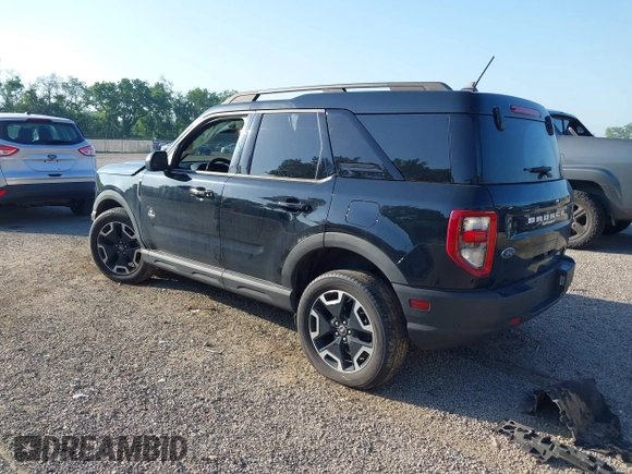 2021 Ford Bronco Sport Outer Banks with VIN 3FMCR9C6XMRB40906, listed as a IAAI auction lot 42566013 with 70,341 mi miles and . Bid and sale history available at DreamBid. Image 3.
