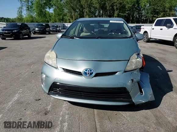 2012 Toyota Prius One with VIN JTDKN3DU3C1538215, listed as a Copart auction lot 51910425 with 81,409 mi miles and Salvage Title. Bid and sale history available at carsss.com. Image 12.