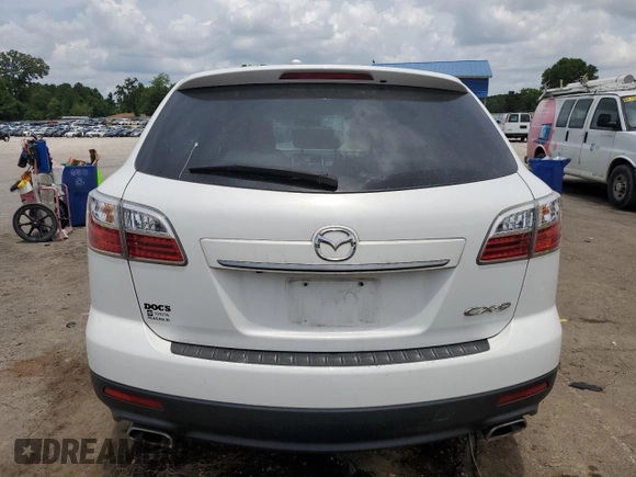 2012 Mazda CX-9 Touring with VIN JM3TB2CA8C0336837, listed as a Copart auction lot 59922765 with 279,569 mi miles and Salvage title. Bid and sale history available at DreamBid. Image 6.