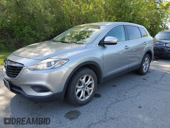 2014 Mazda CX-9 Touring with VIN JM3TB3CV4E0438423, listed as a Copart auction lot 58603325 with 81,177 mi miles and Clean title. Bid and sale history available at DreamBid. Image 1.