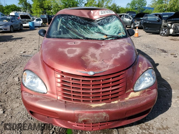 2003 Chrysler PT Cruiser Limited with VIN 3C8FY68B23T510433, listed as a Copart auction lot 57470305 with 259,716 mi miles and Salvage title. Bid and sale history available at DreamBid. Image 5.