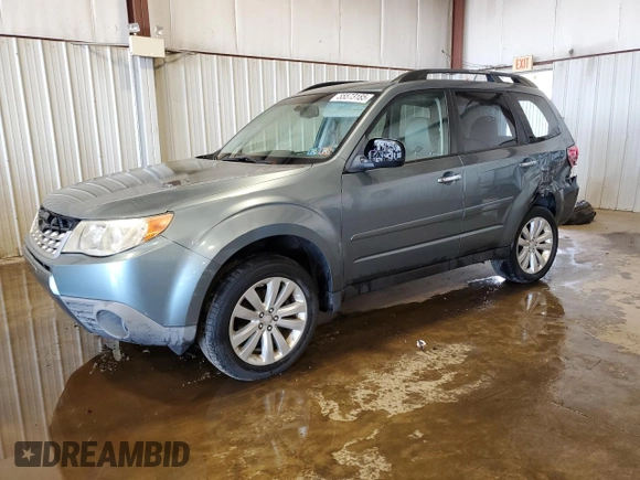2013 Subaru Forester X Limited with VIN JF2SHAEC0DH435927, listed as a Copart auction lot 55573185 with 90,116 mi miles and Salvage title. Bid and sale history available at DreamBid. Image 1.