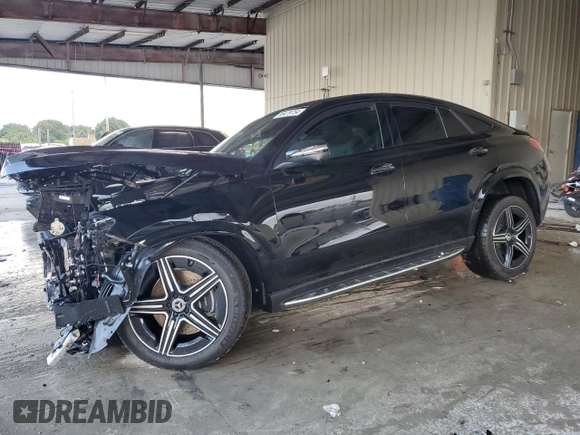 2025 Mercedes-Benz GLE 450 with VIN 4JGFD5KB4SB358859, listed as a Copart auction lot 86479754 with 289 mi miles and Non repairable. Bid and sale history available at DreamBid. Image 1.