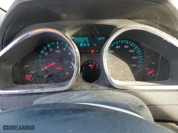 2010 Chevrolet Traverse LT w/1LT with VIN 1GNLRFED8AS143258, listed as a Copart auction lot 48517755 with 139,957 mi miles and Salvage Title. Bid and sale history available at carsss.com. Image 9.